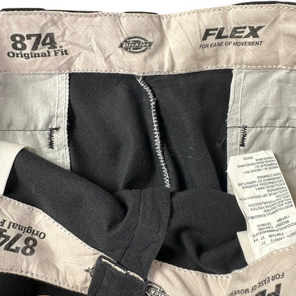 Dickies 874 Flex Original Fit Black Work Pants