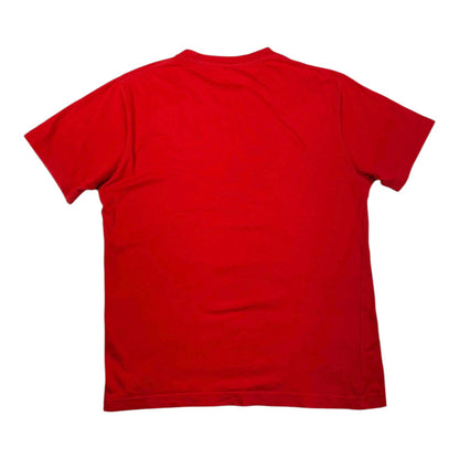 Oakley Distressed Spellout Red T-Shirt