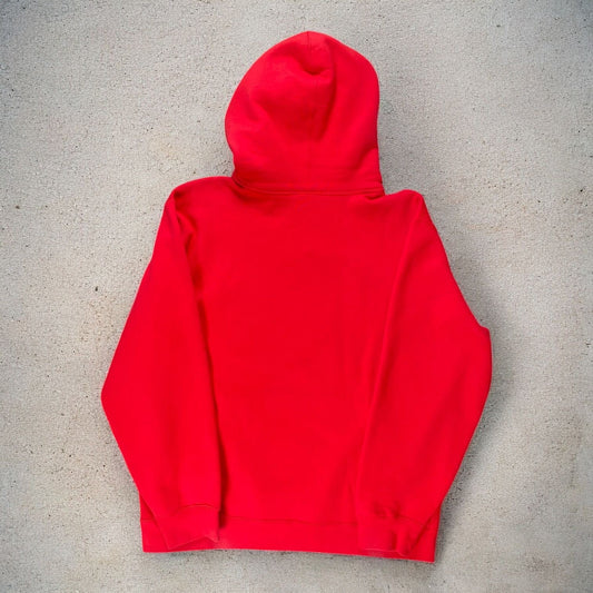 Nike X Supreme Leather Red Hoodie