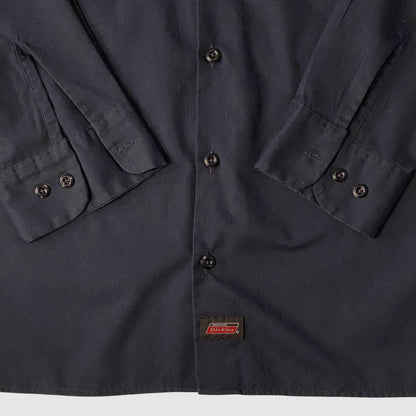 Dickies Work Shirt Navy Temp-iQ Cooling