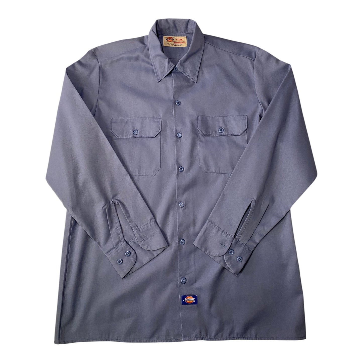 Dickies Light Blue Long Sleeve Work Shirt