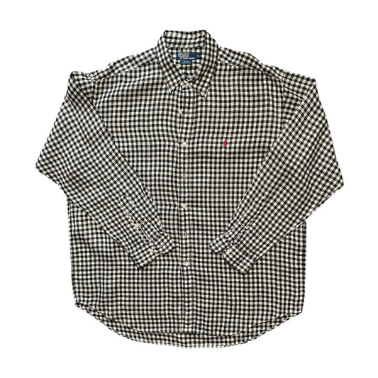Polo Ralph Lauren Black & White Button-Up Shirt