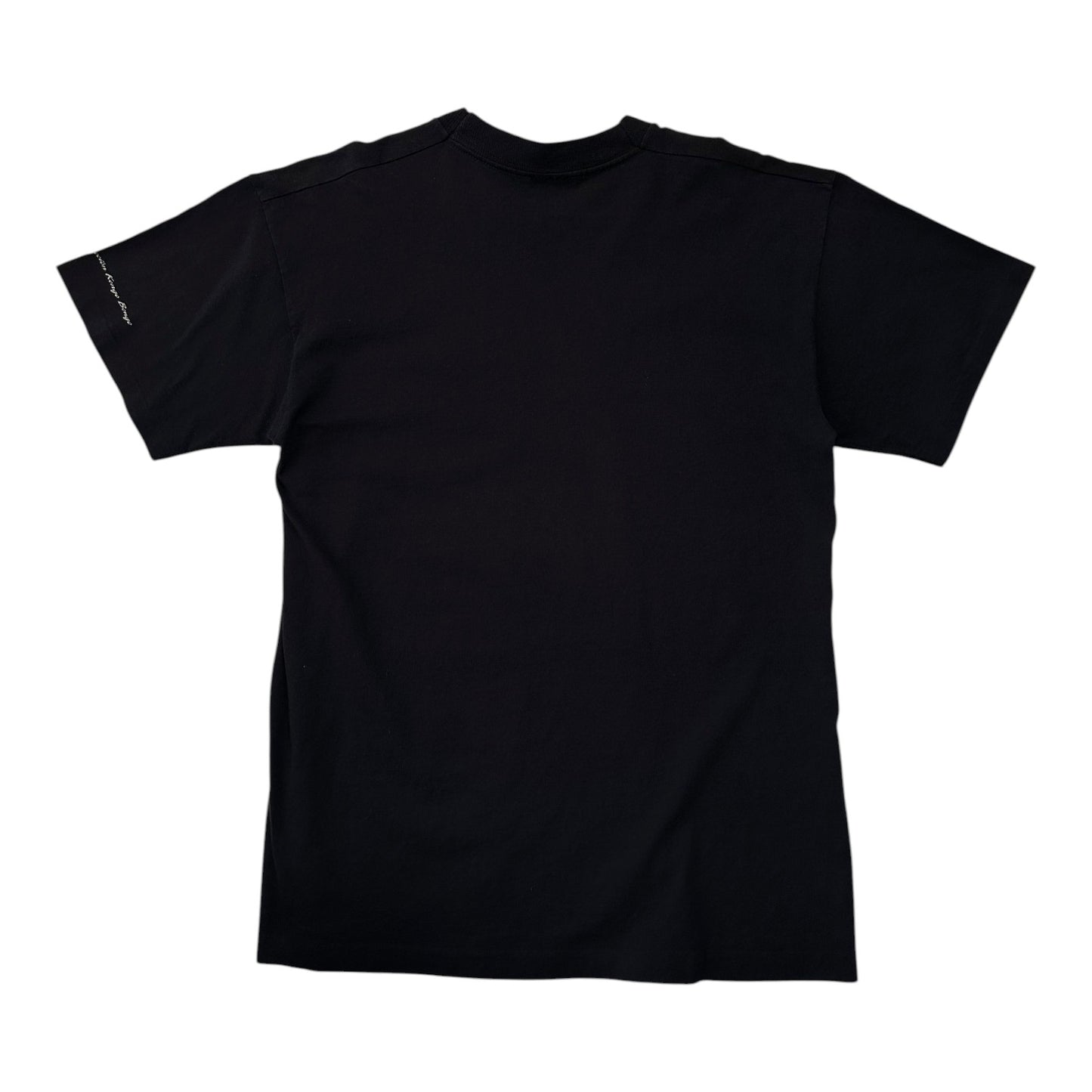 Vintage Kongo Bongo Spain Frog Graphic Black T-shirt