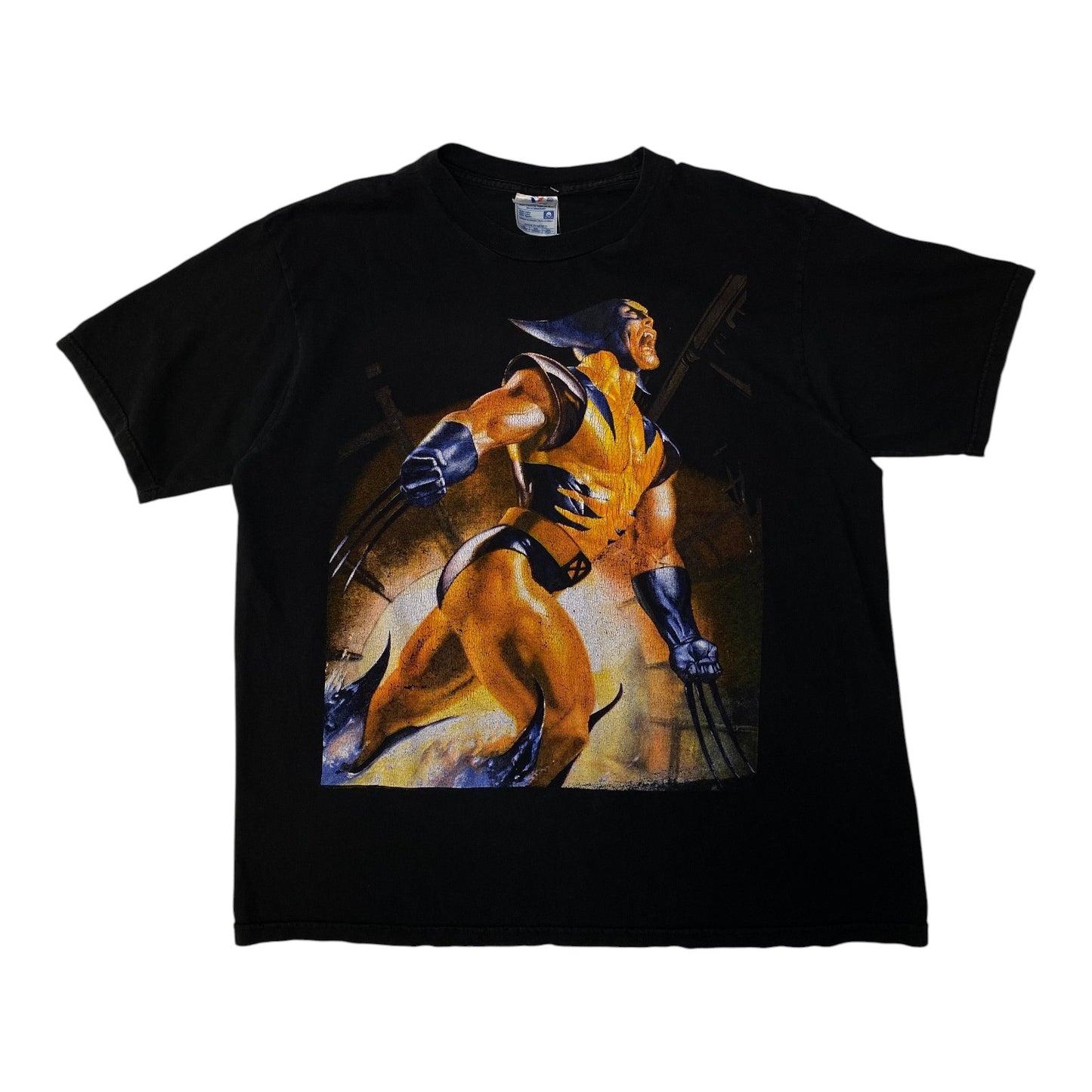 Vintage 90's Wolverine Marvel Black Tee