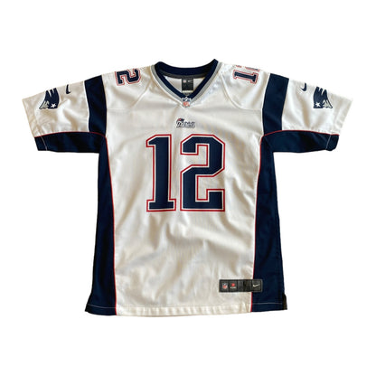 Vintage Patriots NFL Brady #12 Jersey