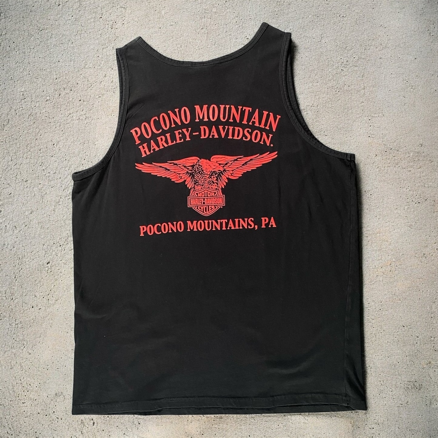 Harley Davidson Sleeveless Graphic Tank Top