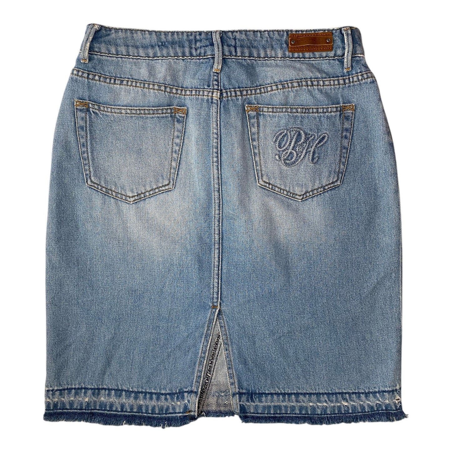 Pedro Del Hierro Light Wash Jeans Skirt