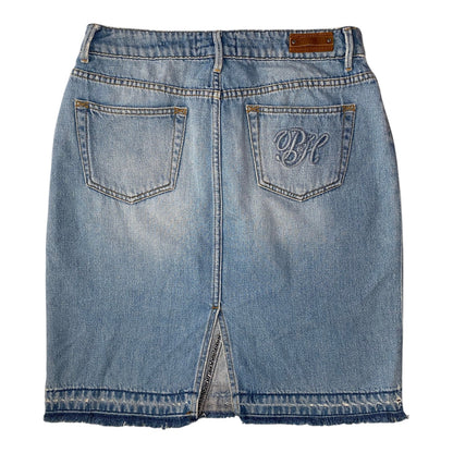 Pedro Del Hierro Light Wash Jeans Skirt