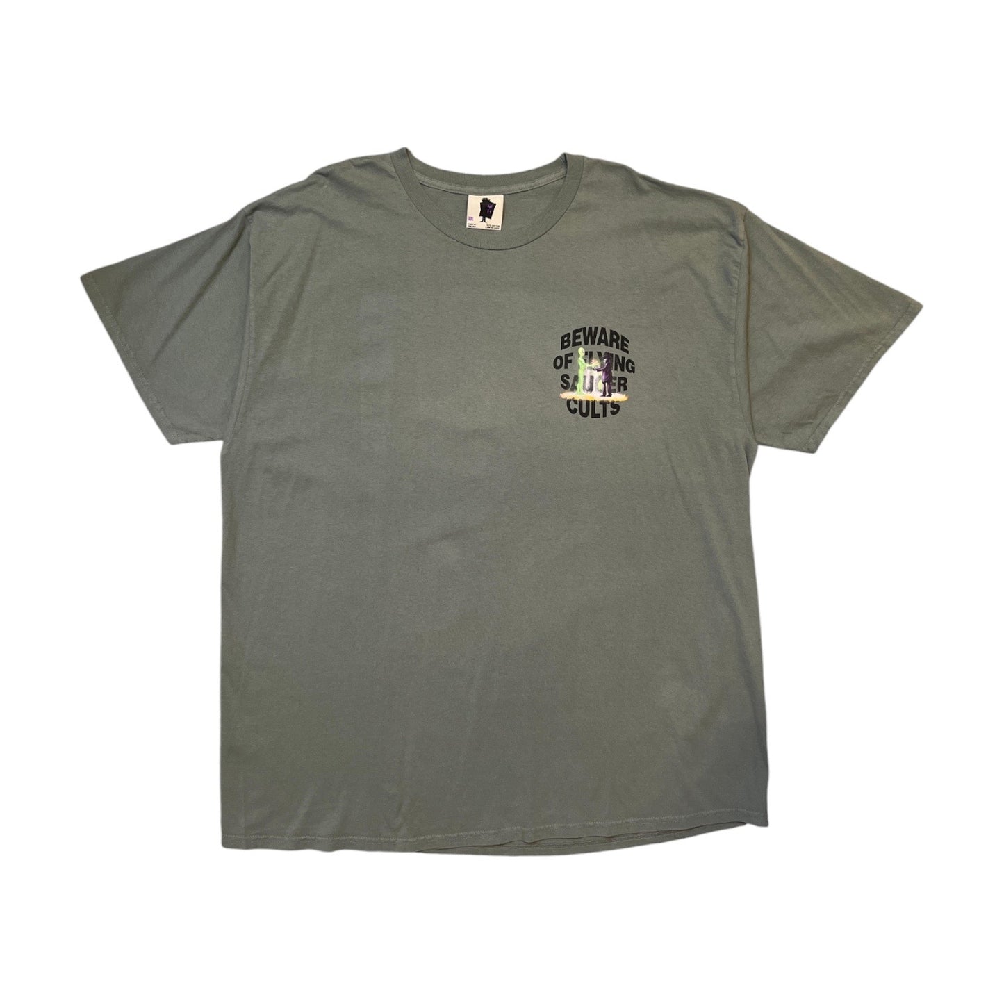 Real Bad Man Beware Of Flying Saucer T-Shirt