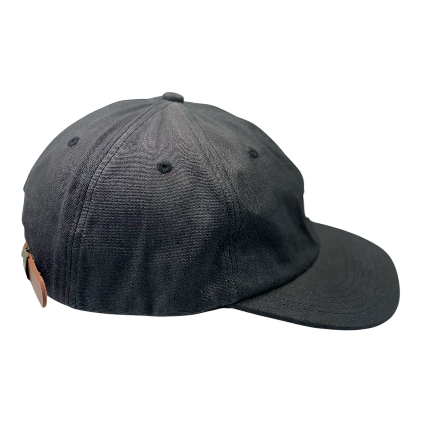 Pass-Port White Embroidery Black Cap