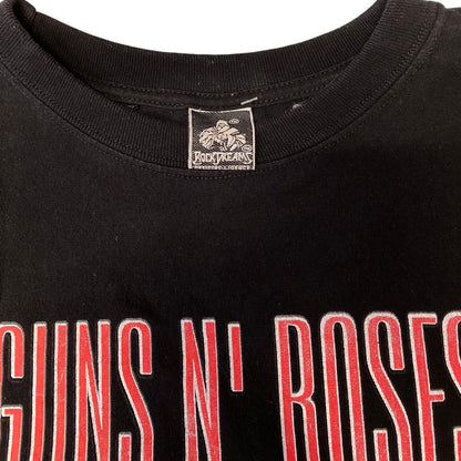 Retro Guns N' Roses Bullet Logo Black Graphic Tee