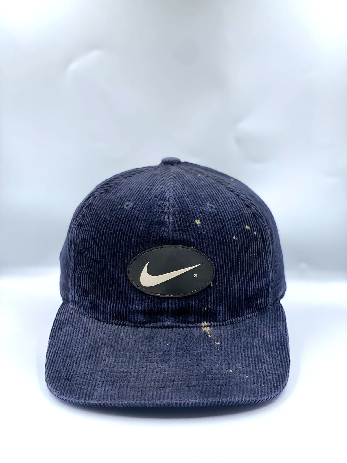 Nike Navy Blue Corduroy Cap