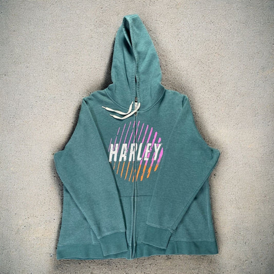 Harley Davidson El Paso Green Hoodie