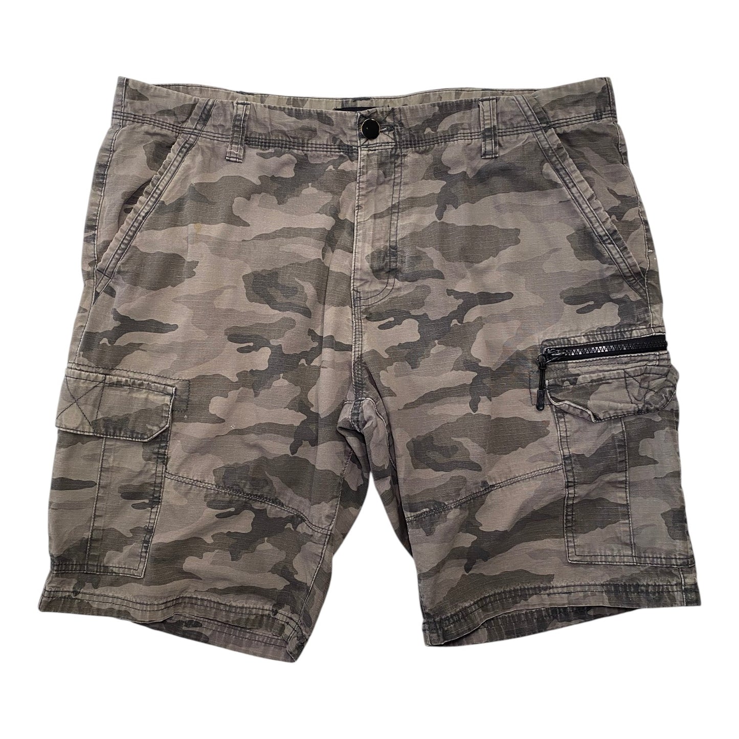 F&F Grey Camo Cargo Shorts