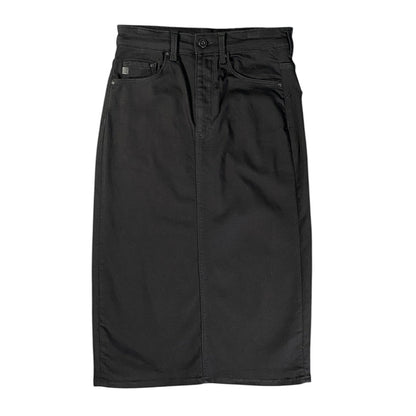 &Denim Black Skirt