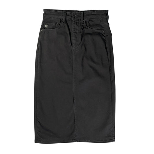 &Denim Black Skirt