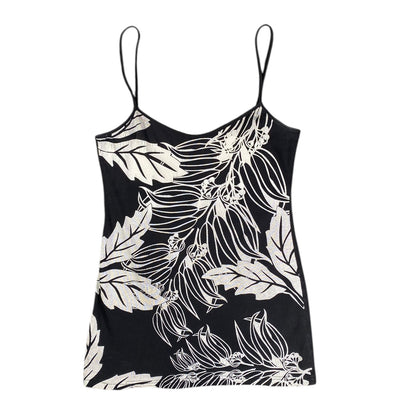 Supré Tropical Monstera Black Wmns T-shirt