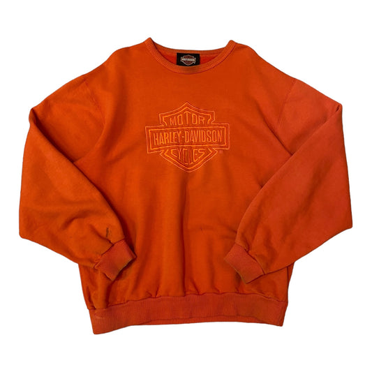 Harley Davidson Orange Sweater