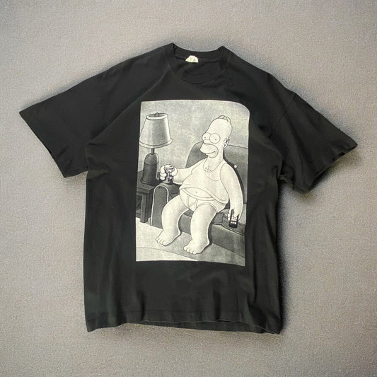 Homer Simpson Black T-shirt