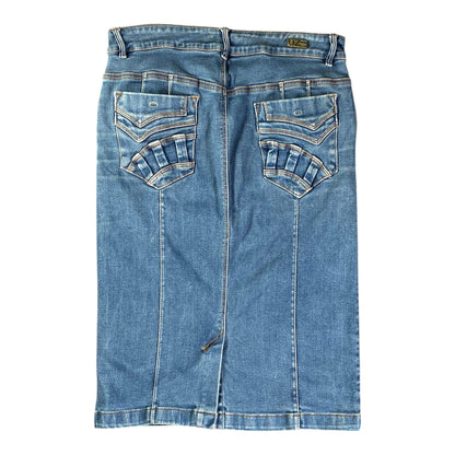 Off-Zero Denim Skirt