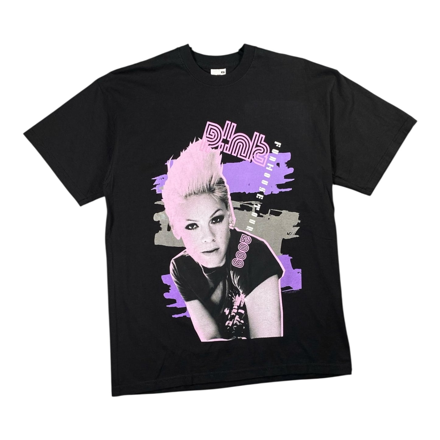 Pink Funhouse Summer Carnival Tour Black T-shirt