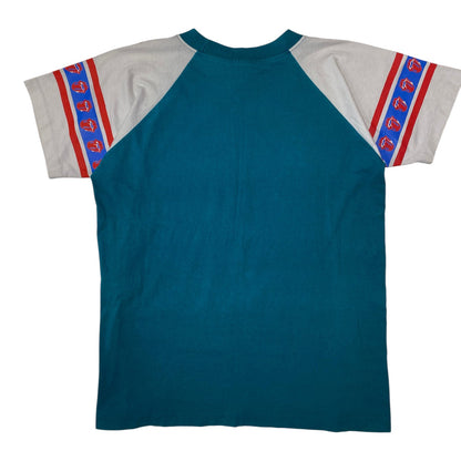 Vintage The Rolling Stones American Flag Tongue Raglan Tee