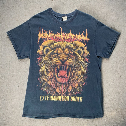 Extermination Order Lion Black T-shirt