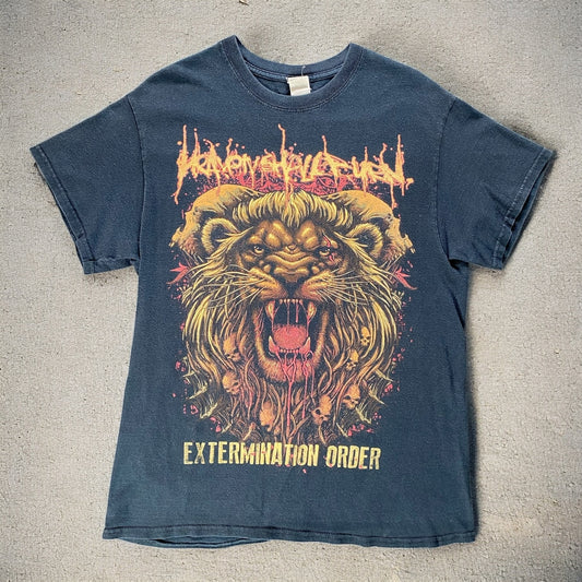 Extermination Order Lion Black T-shirt