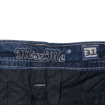 Wmns Miss Me Dark Wash Signature Boot Jeans