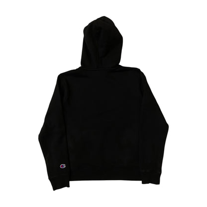 Champion Black Logo Hoodie