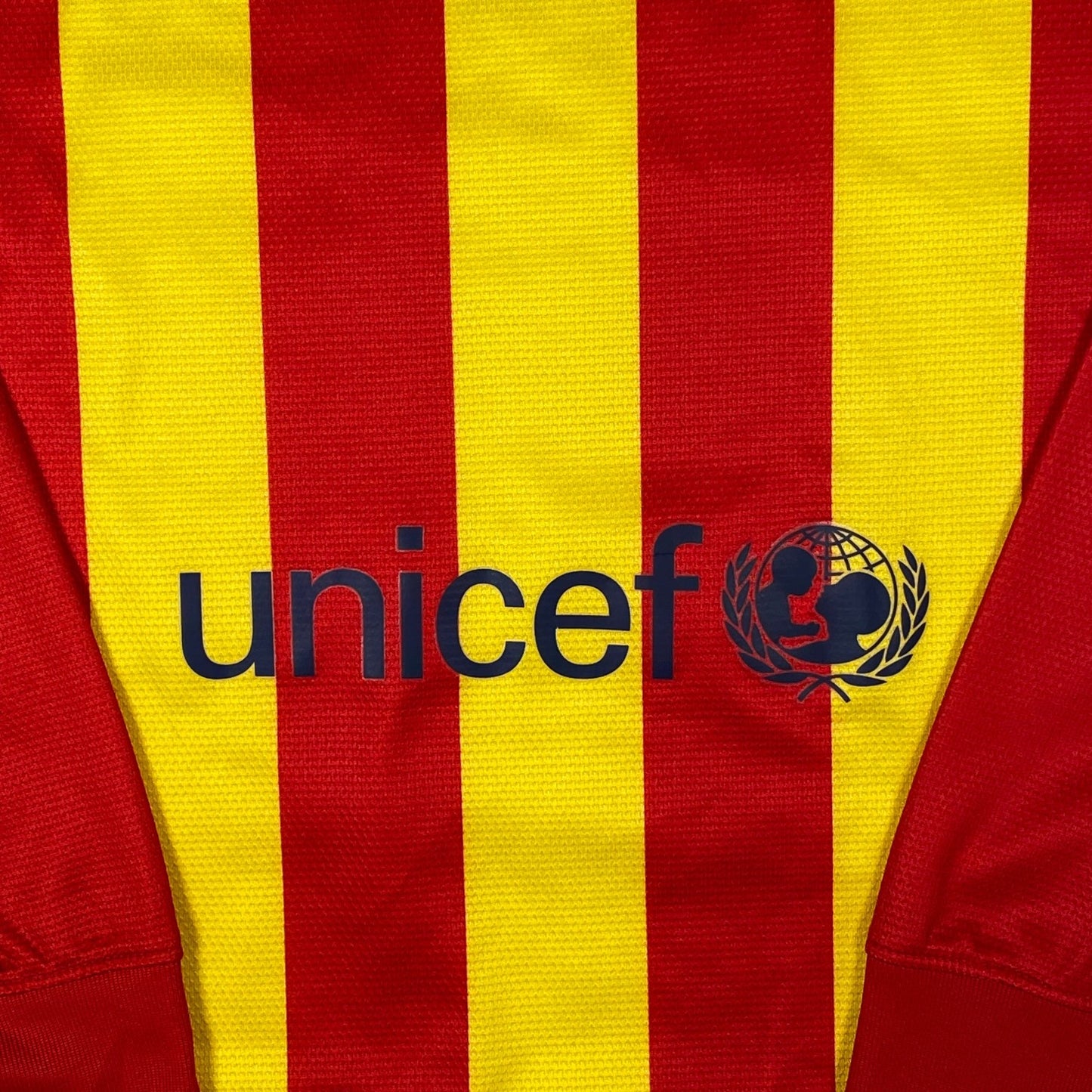 FC Barcelona 2013/14 Senyera Long-Sleeve Away Jersey