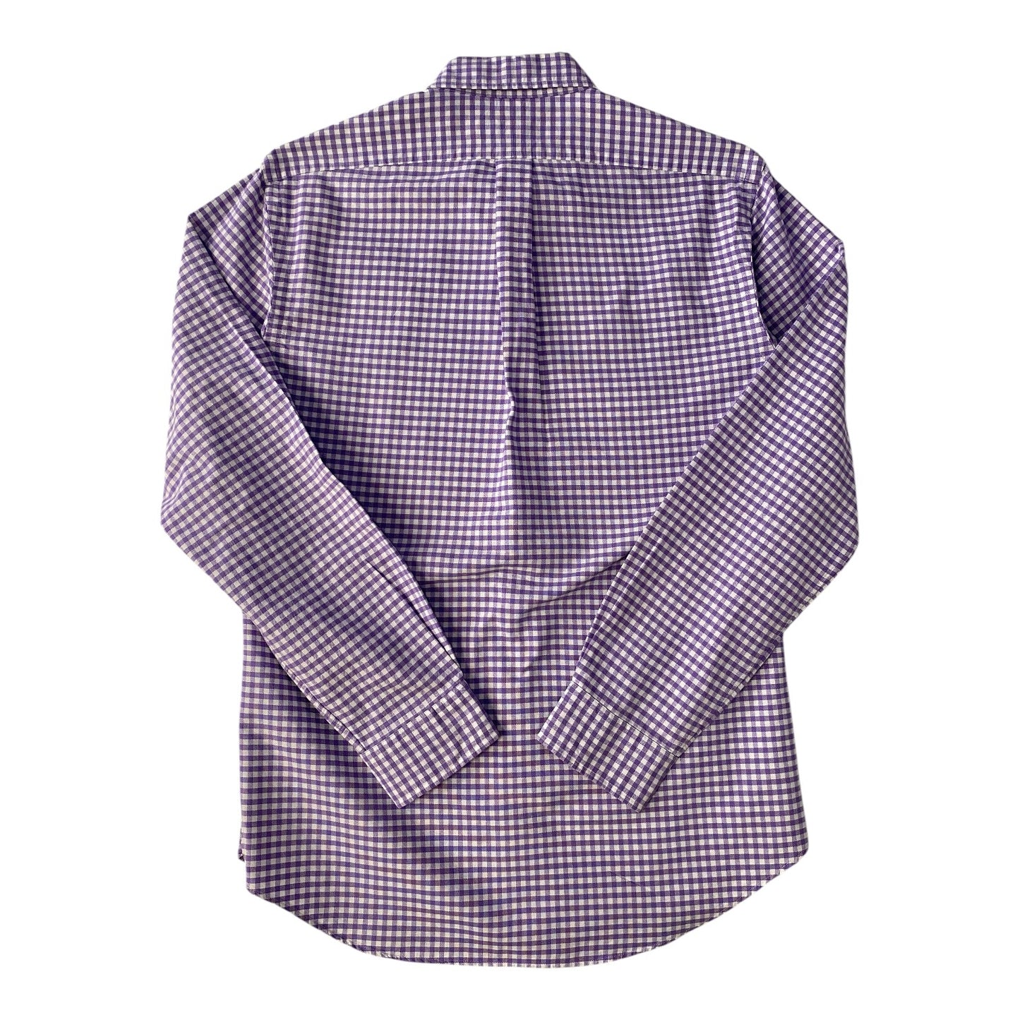 Ralph Lauren Purple & White Gingham Check Pattern Shirt