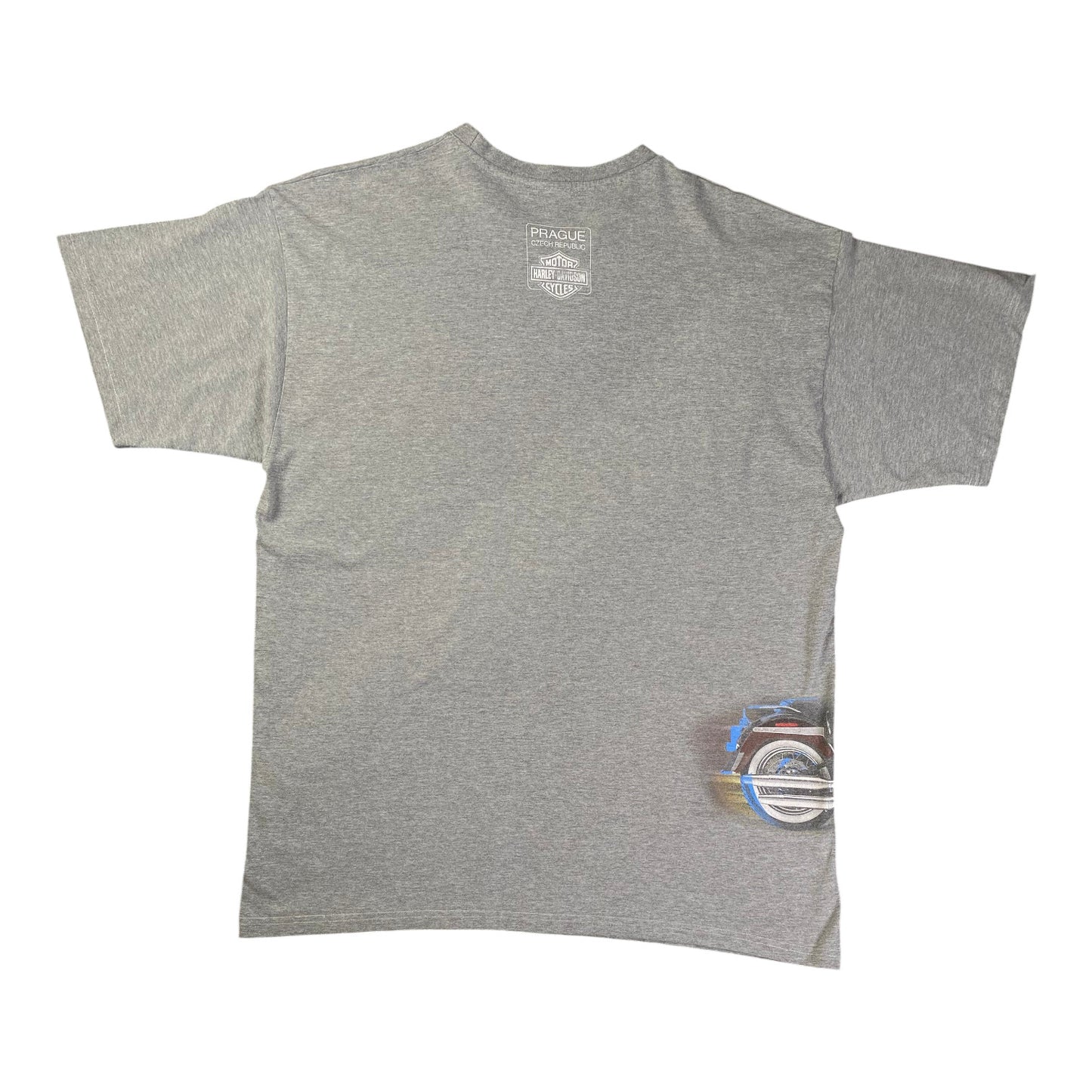 BEC Collection Harley-Davidson Support Your Local Dealer Prague Grey T-shirt