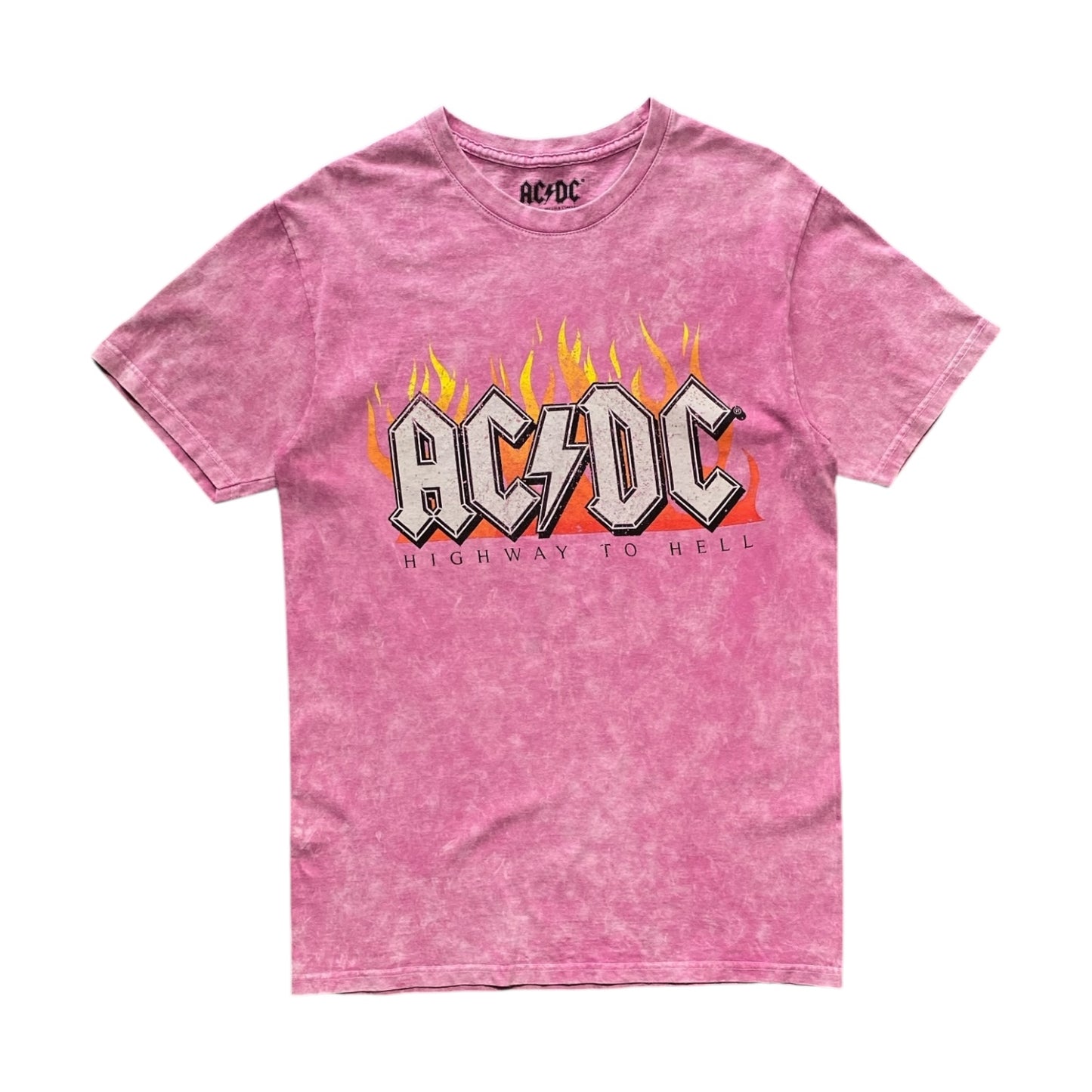 ACDC Highway To Hell Pink T-shirt