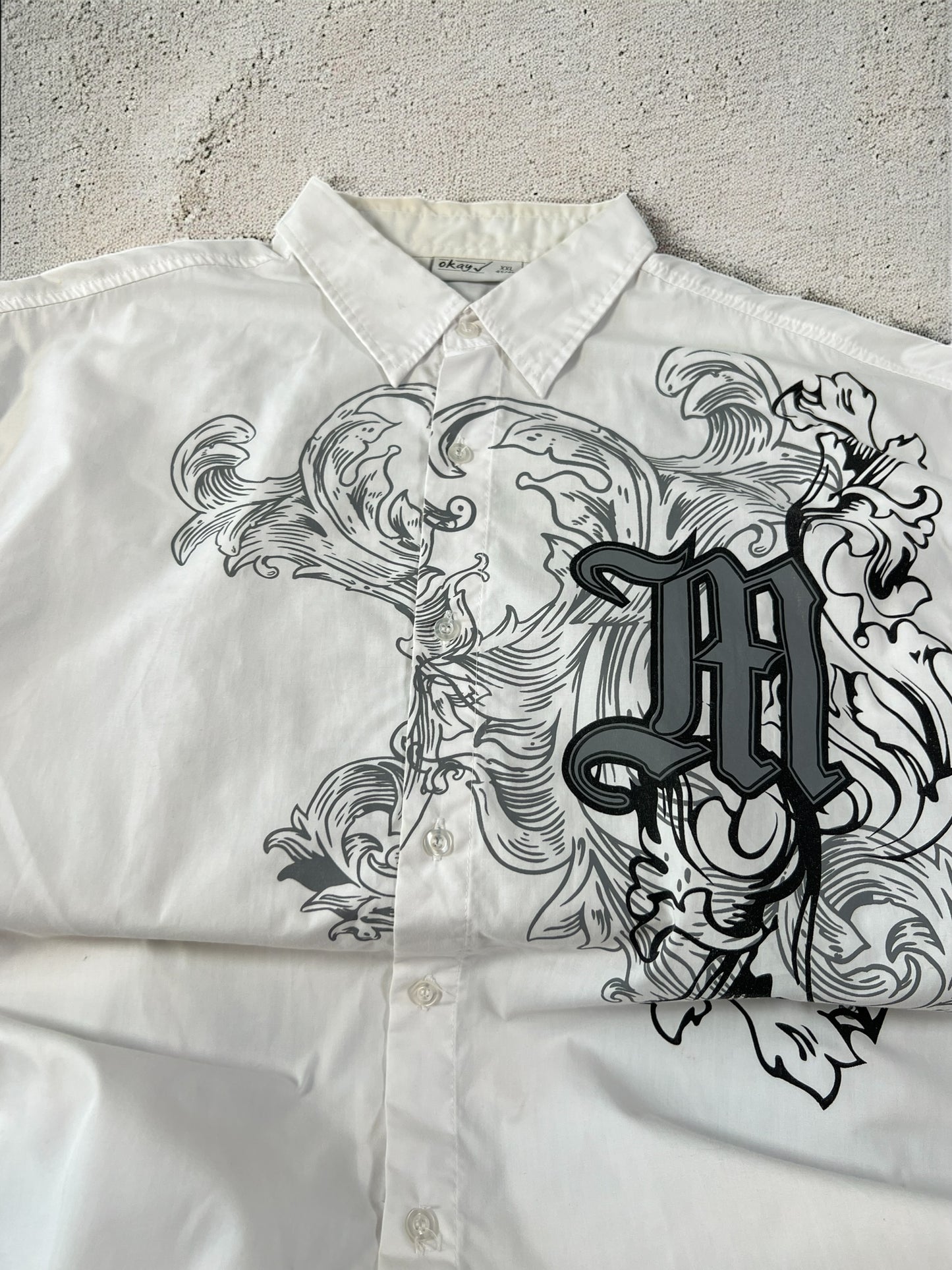 Okay ✓ "M" White Shirt