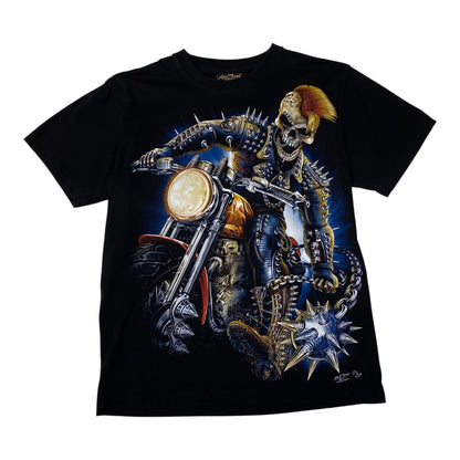 Retro Rock Chang Ghost Rider Black Tee