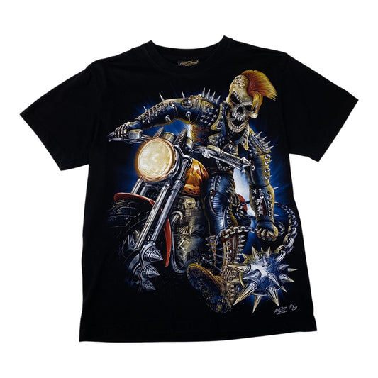 Retro Rock Chang Ghost Rider Black Tee