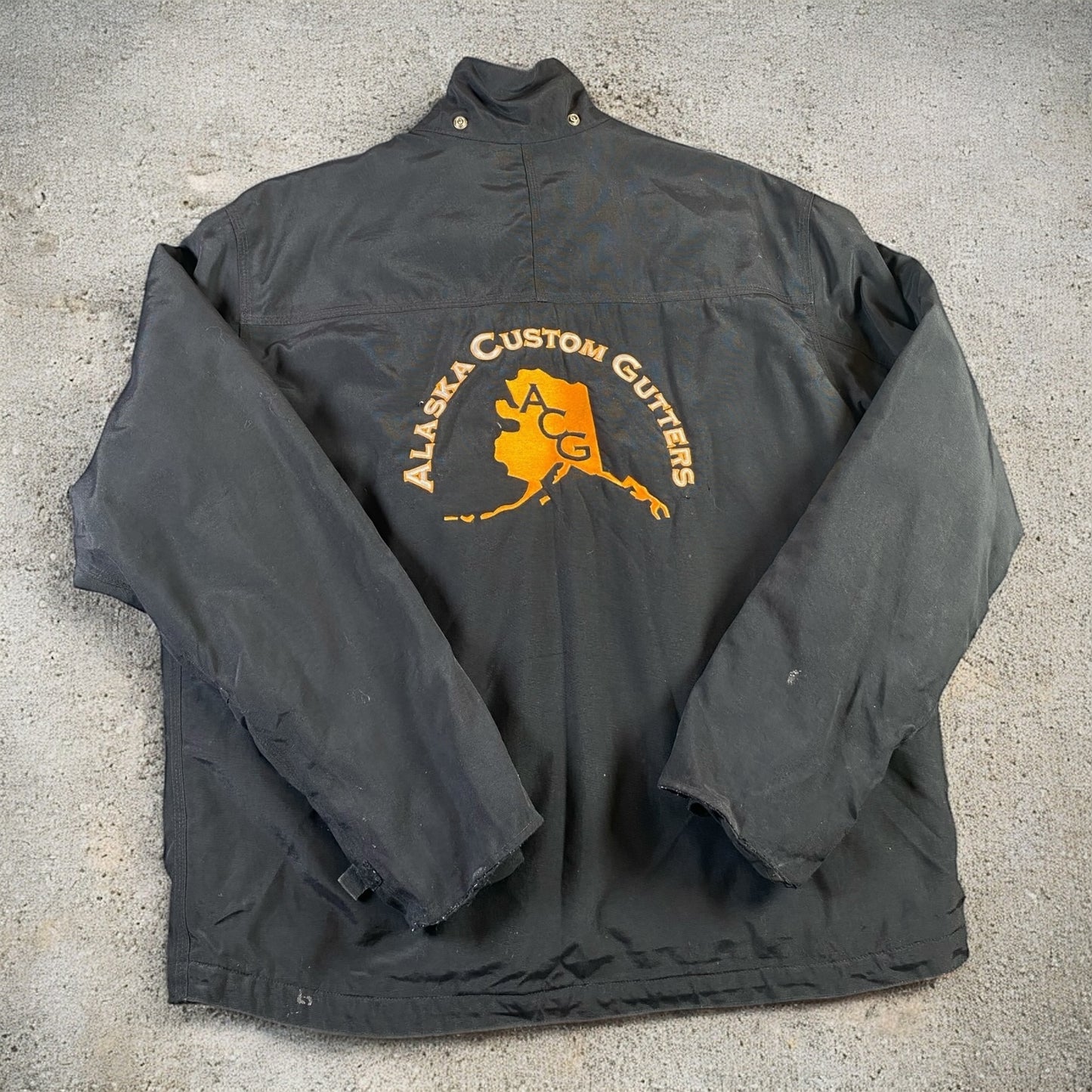 Carhartt Detroit Black Alaska Custom Gutters Jacket
