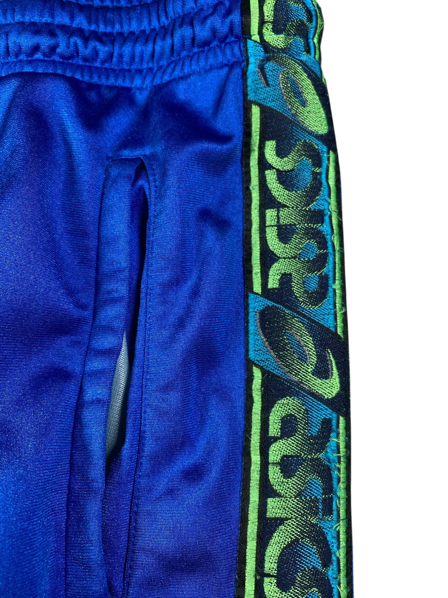 Asics Dark Blue Track Pants