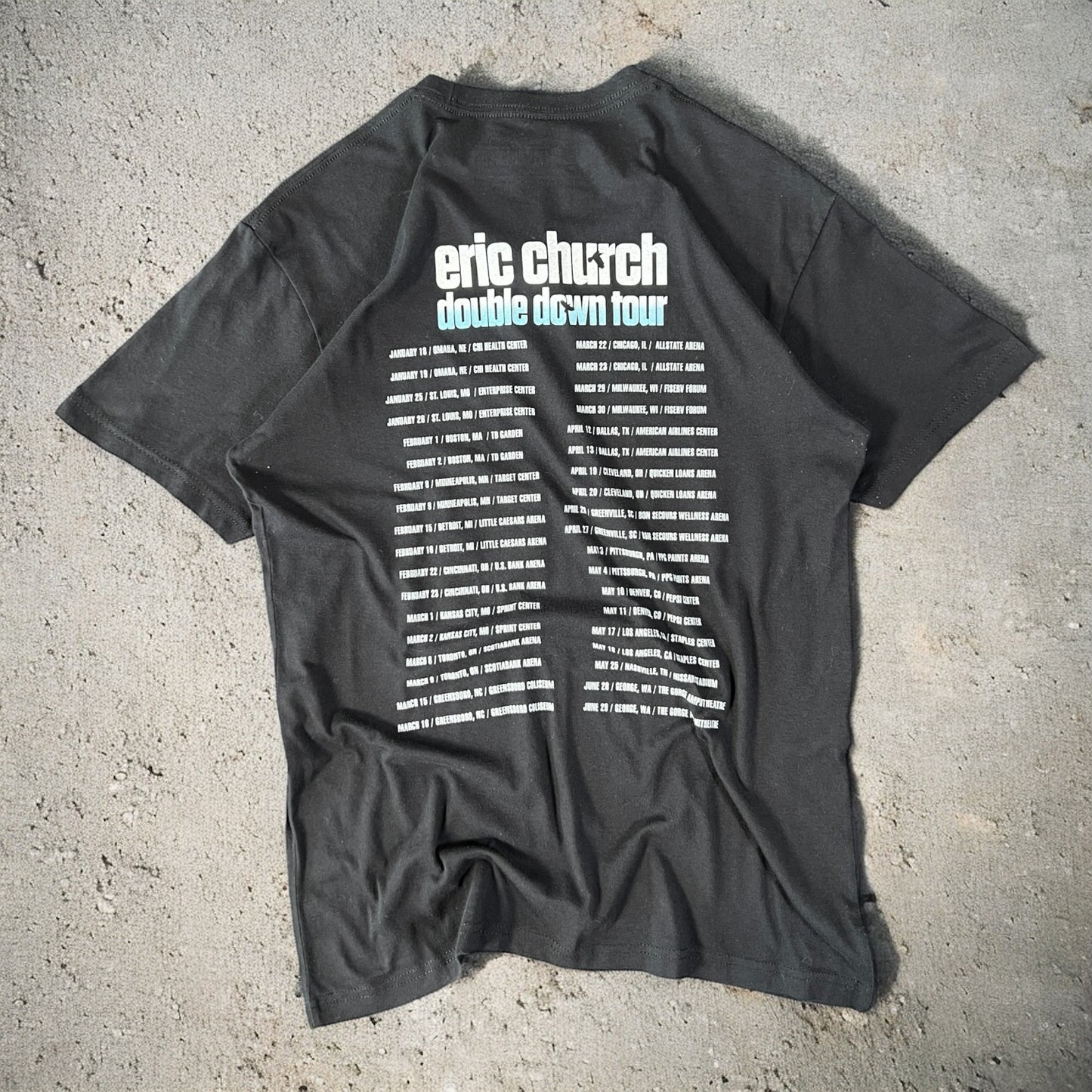 Eric Church Double Down Tour T-shirt