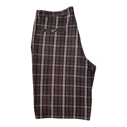 Dickies Grey Plaid Shorts