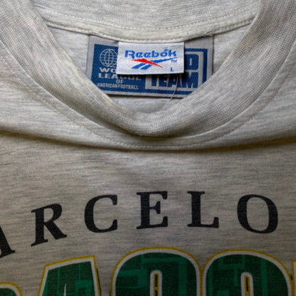 Vintage 1994 Reebok Barcelona Dragons Grey Tee