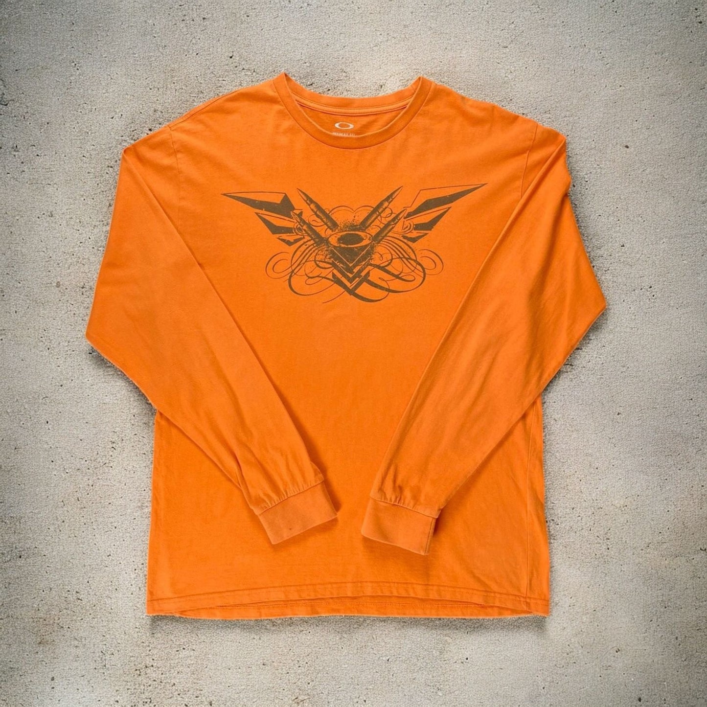 Oakley Cyber Punk Orange Long Sleeve