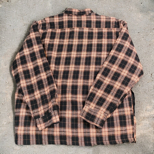 Canyon Creek Orange Flannel Checkered Shirt