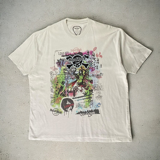 Hard Rock Love All Serve All White T-shirt