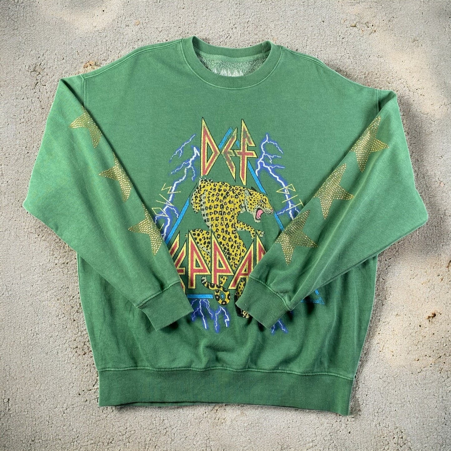 Def Leppard Love Bite Lightning Sweatshirt