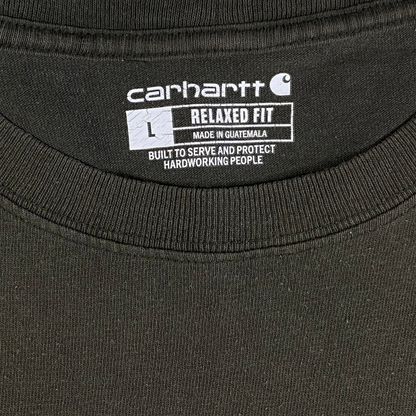 Carhartt Faded Army Green Heavyweight Pocket T-Shirt