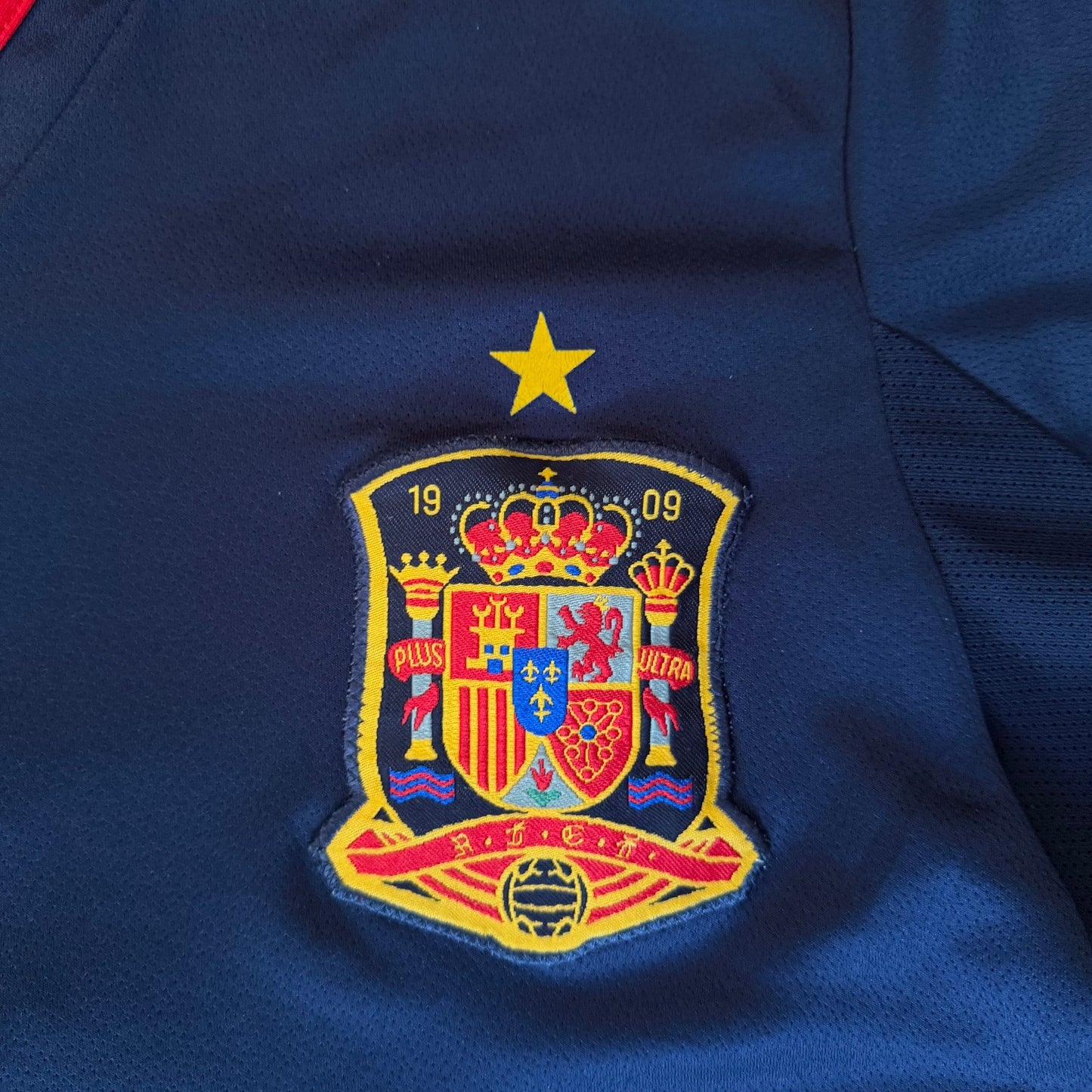 2010 Adidas Spain #6 A.Iniesta Jersey