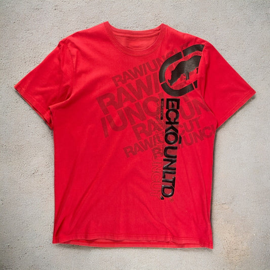 Ecko Unltd Raw & uncut 72 Red T-shirt