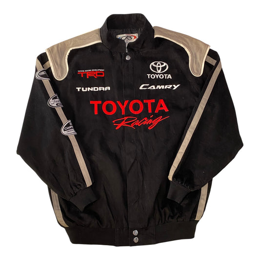 Vintage Toyota Checkered Flag Sports Racing Jacket